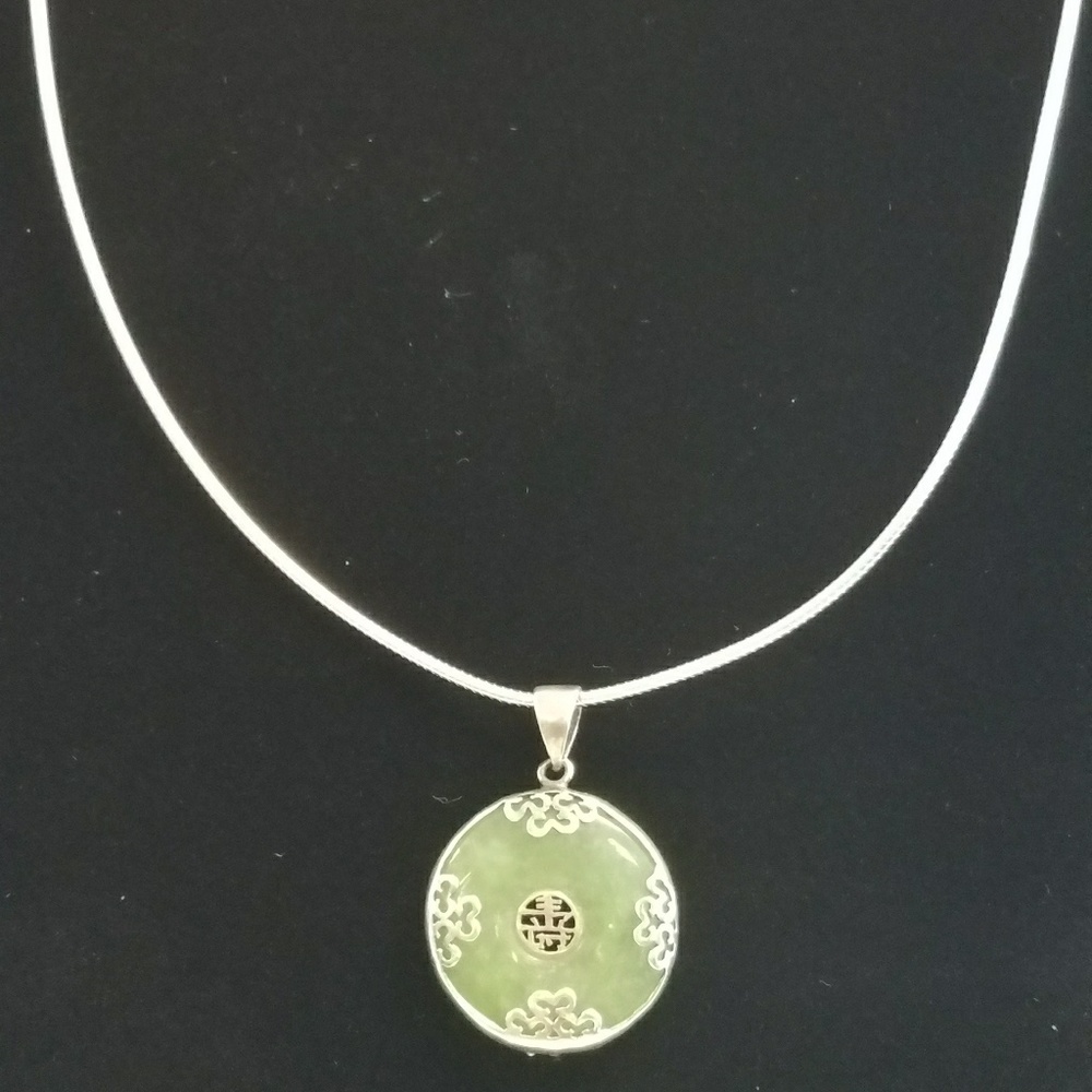 925 Jade Necklace